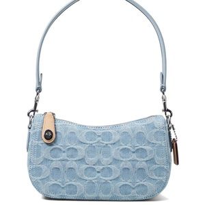 Coach Swinger in Denim Bag